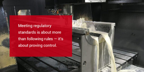 meeting regulatory standards