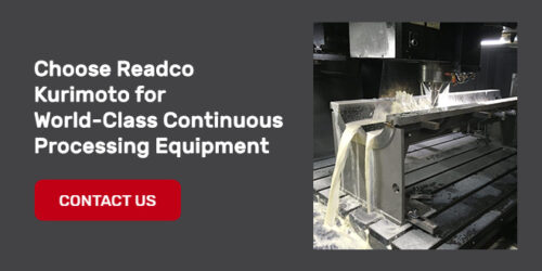 Choose Readco Kurimoto for world-class continuous processing equipment