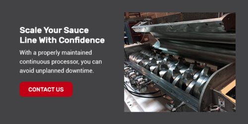 Scale Your Sauce Line With Confidence contact Readco Kurimoto